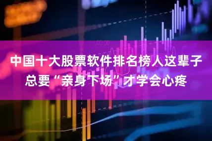 中国十大股票软件排名榜人这辈子总要“亲身下场”才学会心疼